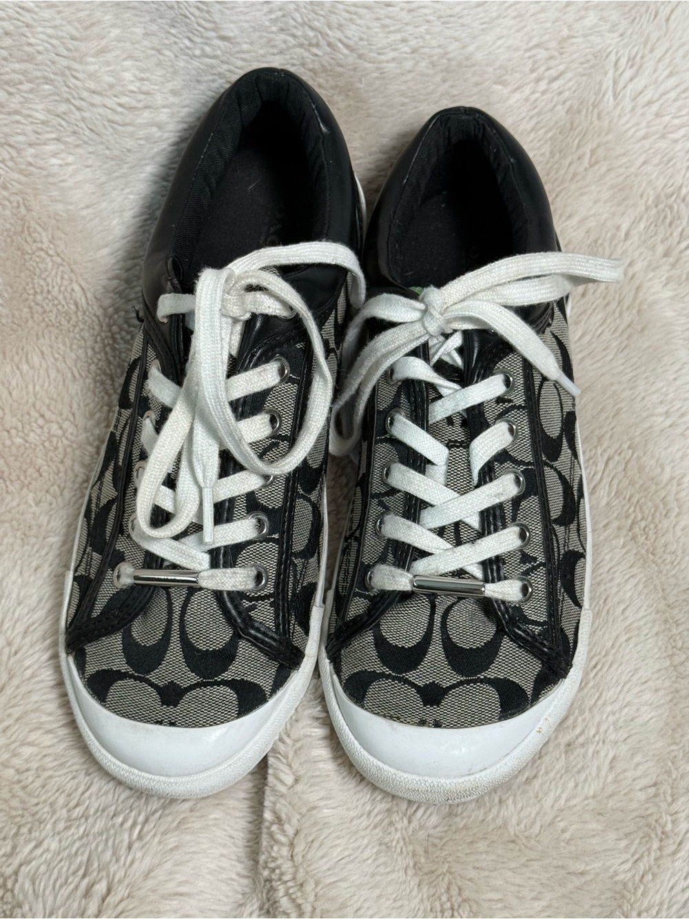 Coach Signature Francesca Sneakers Womens Sz 9